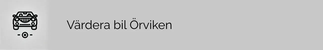 Värdera bil Örviken